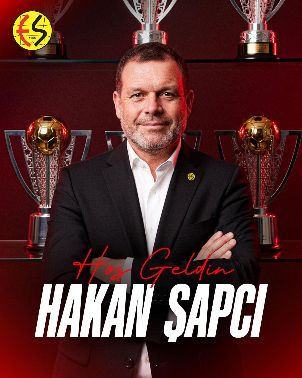 Eskişehirspor'un Hakan Şapçı paylaşımı.