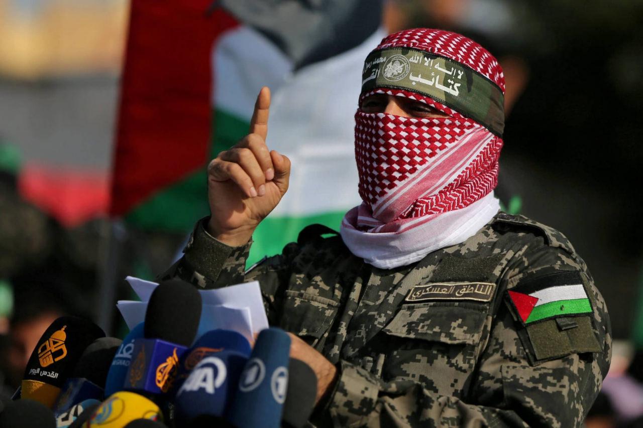 Hamas'ın silahlı kanadı İzzeddin el-Kassam Tugayları Sözcüsü Ebu Ubeyde