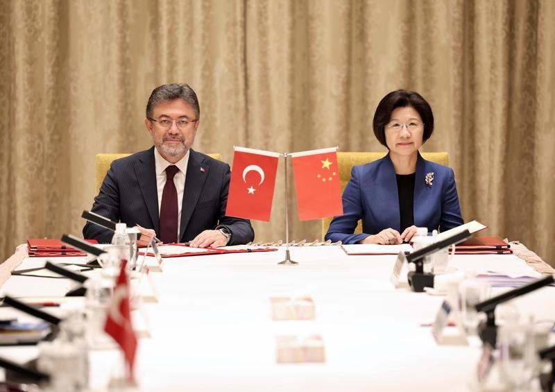 Tarım ve Orman Bakanı İbrahim Yumaklı ve Çin Gümrükler Genel İdaresi Başkanı Sun Meycün