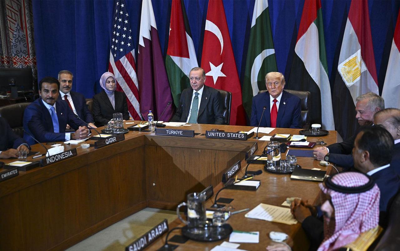 ABD'de Trump ve Müslüman ülkelerin liderleri Filistin toplantısında