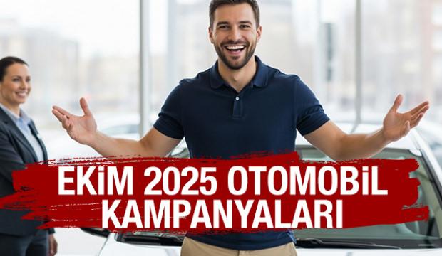 Ekim 2025 OTOMOBİL KAMPANYALARI a&ccedil;ıklandı: Sıfır faizli...