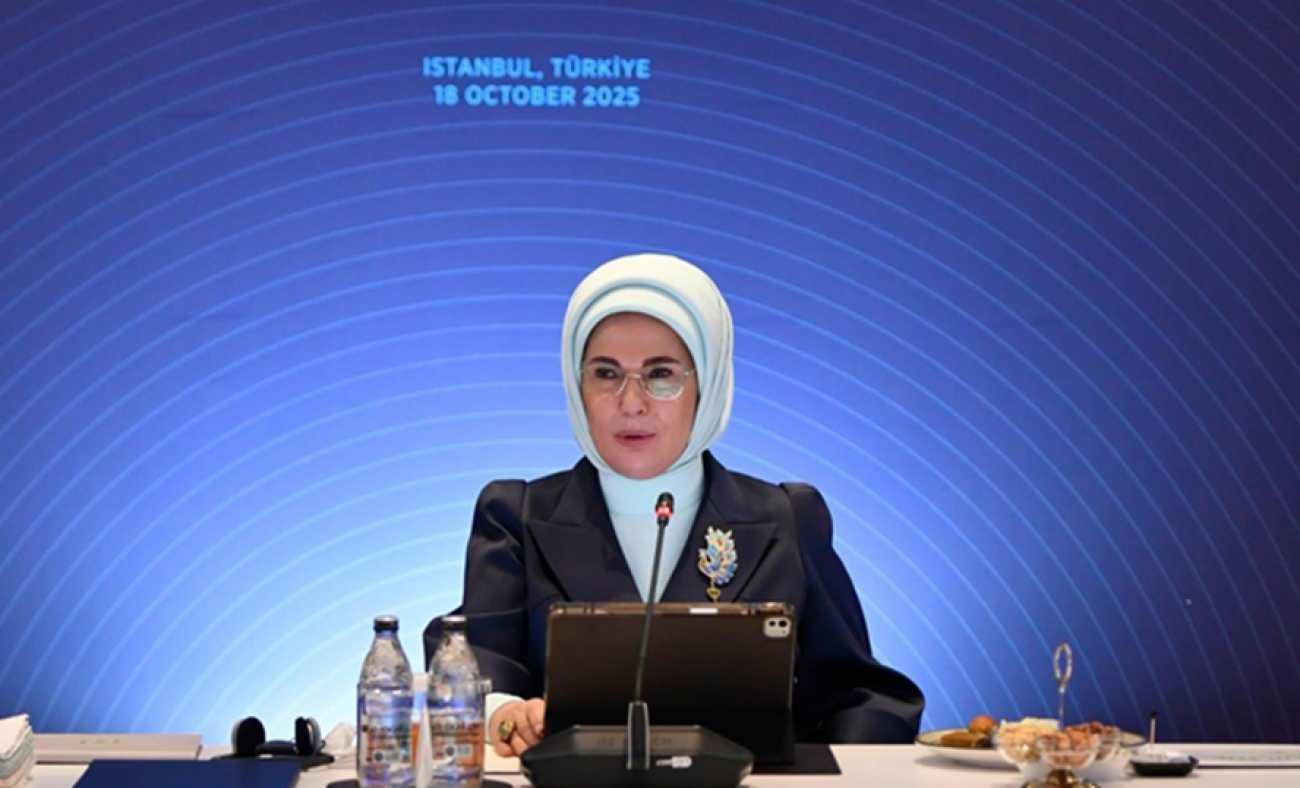 Emine Erdoğan: Ortak evimiz dünya için seslerimizi İstanbul'da birleştirdik