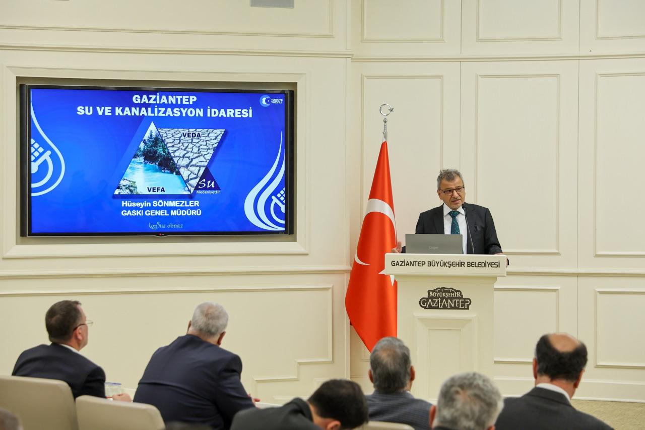 GASKİ Genel Müdürü Hüseyin Sönmezler.