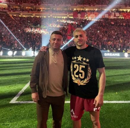 Barış Alper Yılmaz ve menajeri Tuncay Maldan