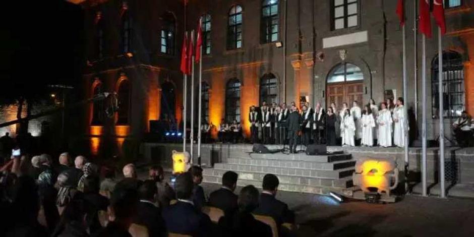 Mezopotamya’nın sesi Diyarbakır’dan yükseldi:Gazze’ye özel beste Filistin’e armağan edildi