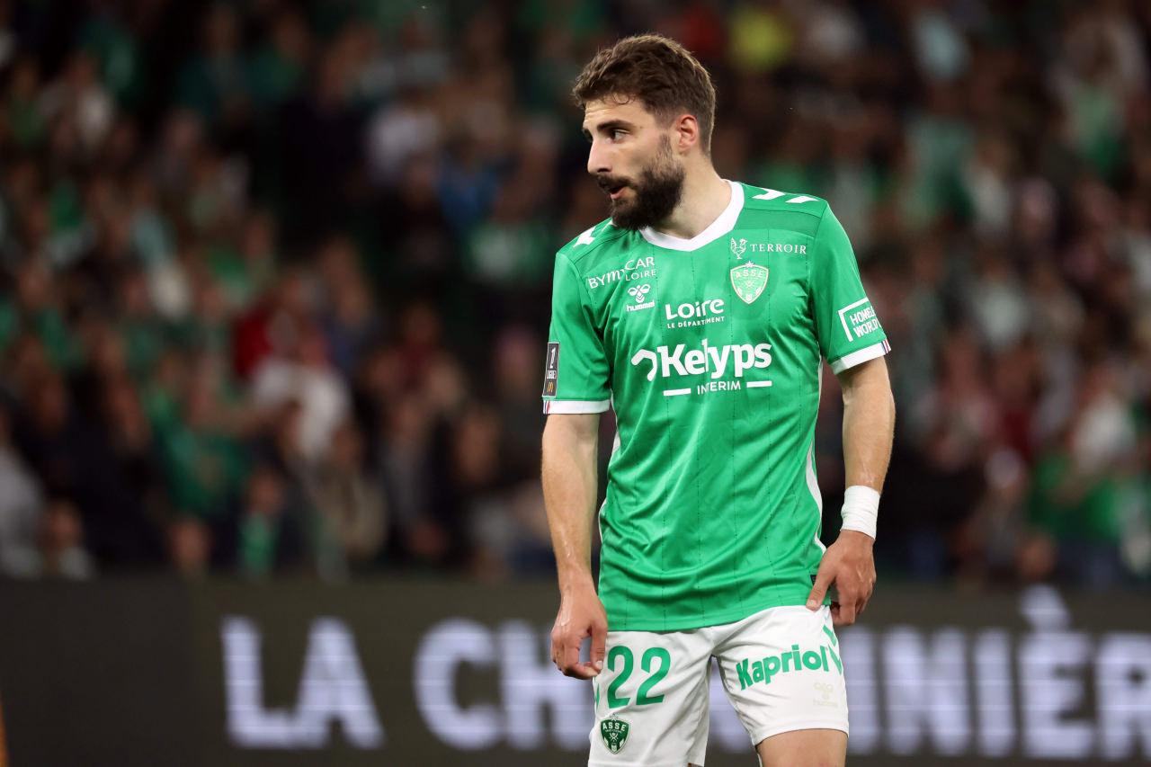 Zuriko Davitashvili, St. Etienne formasıyla AS Monaco karşısında, 3 Mayıs 2025