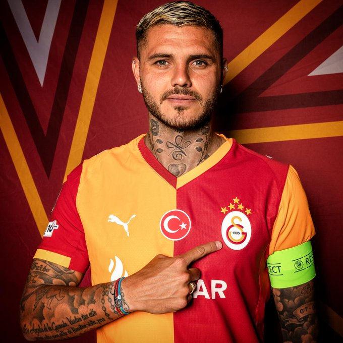 Galatasaray'ın Arjantinli golcüsü Mauro Icardi