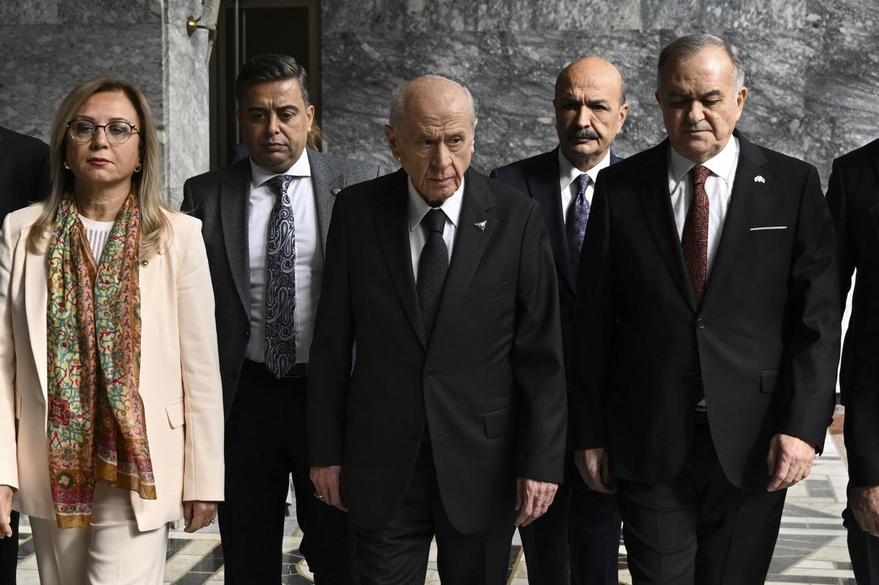 Milliyetçi Hareket Partisi (MHP) Genel Başkanı Devlet Bahçeli, partisinin TBMM'deki grup toplantısına katıldı.
