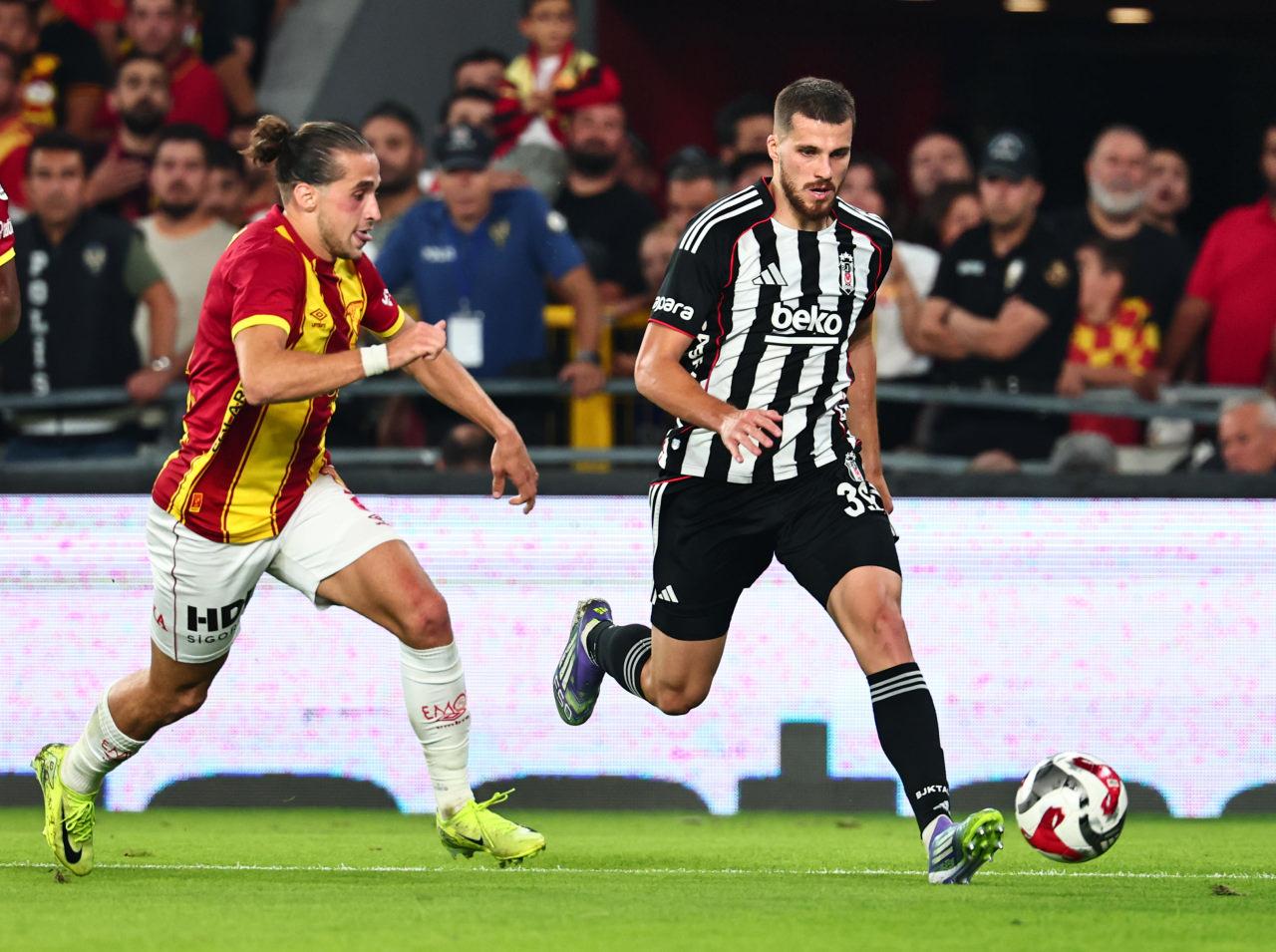 David Jurasek, Trendyol Süper Lig'de oynanan Göztepe - Beşiktaş maçında, 19 Eylül 2025