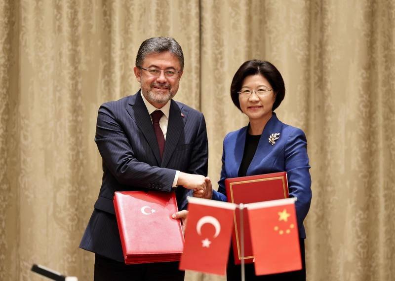 Türkiye ile Çin'den stratejik iş birliği.