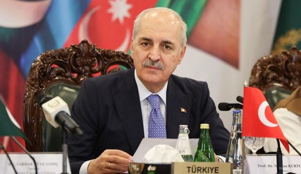 TBMM Başkanı Kurtulmuş: Netanyahu soykırım suçundan kolayca kurtulamamalı