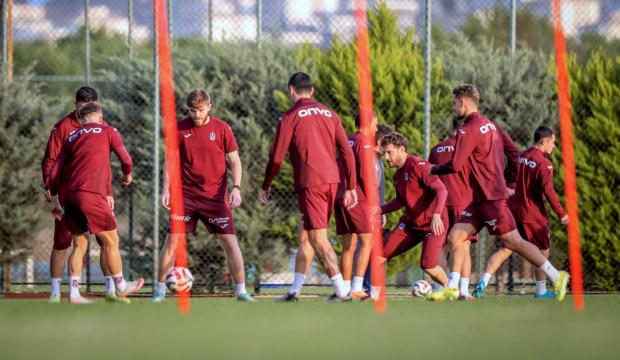 Trabzonspor, Çaykur Rizespor maçı hazırlıklarını sürdürdü