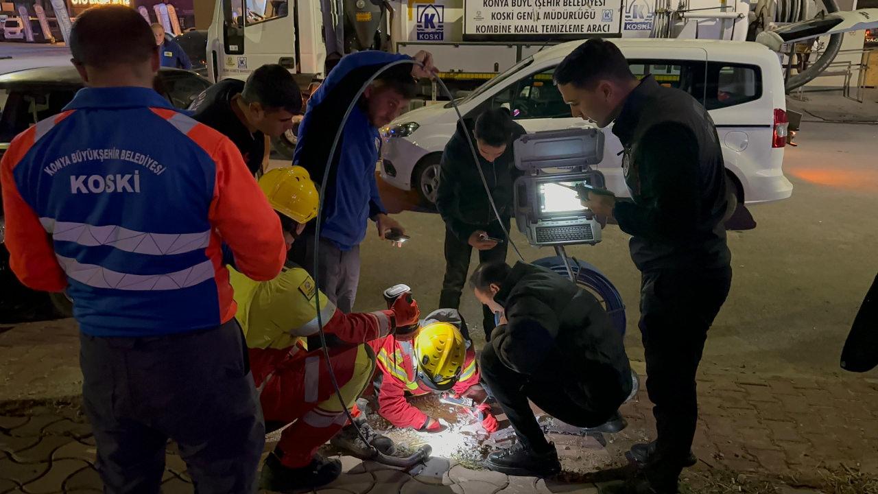 Sütlaç'ın kurtarılma anına ilişkin görüntü. 