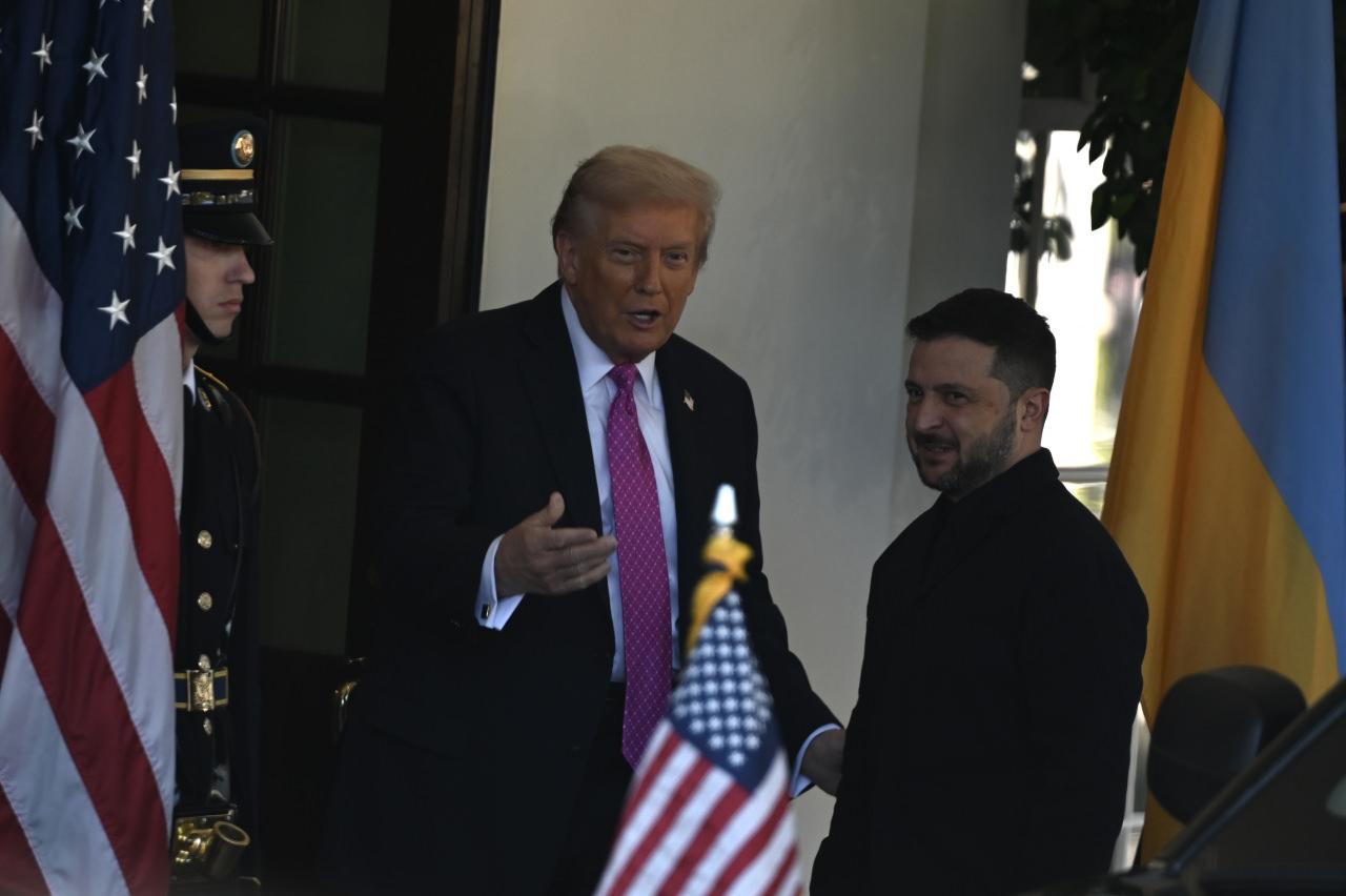 Donald Trump ve Volodimir Zelenski