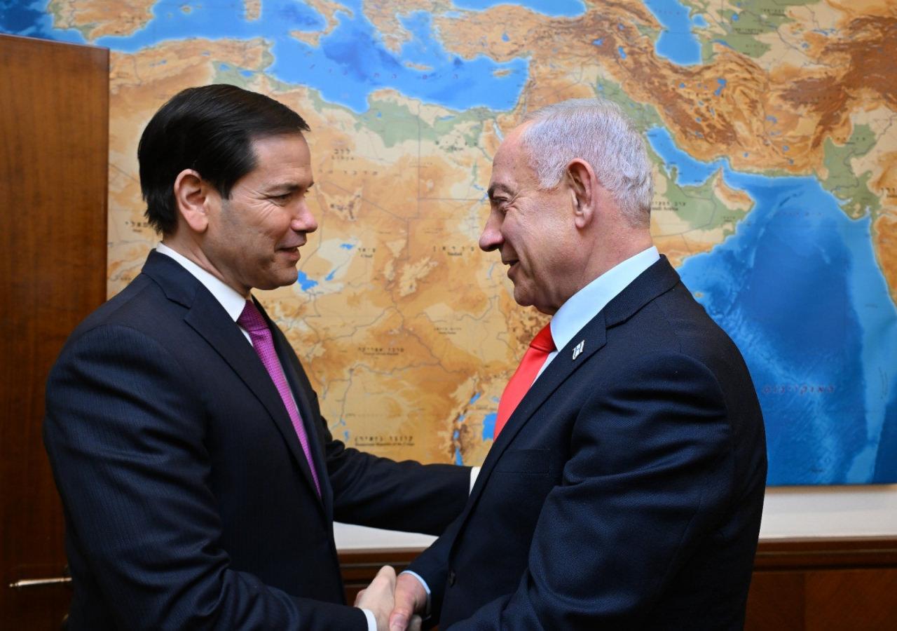 ABD Dışişleri Bakanı Marco Rubio-İsrail Başbakanı Binyamin Netanyahu