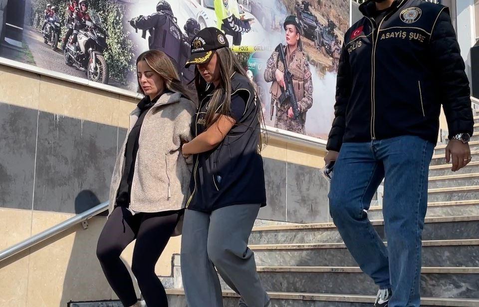 Ninişanlısını beylik silahıyla vurarak öldüren ve cezaevinden firar eden Gizem Erdoğan.