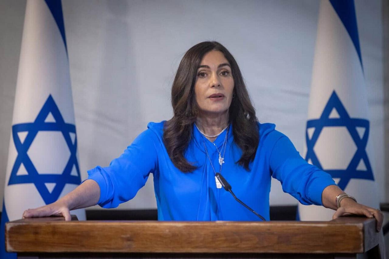  İsrail Ulaştırma Bakanı Miri Regev