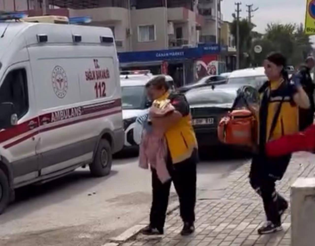 Cami avlusuna bırakılan erkek bebeğe hipotermi teşhisi koyuldu.