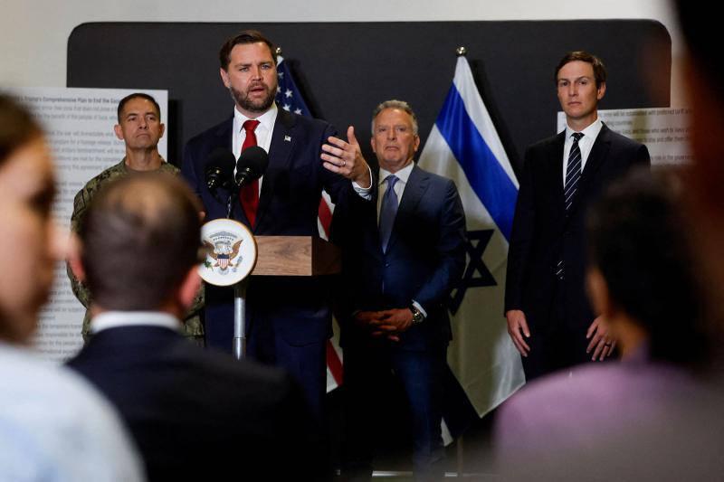 ABD Başkan Yardımcısı JD Vance, Trump'ın Danışmanı Steve Witkoff ve Trump’ın damadı Jared Kushner