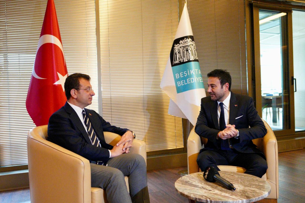 Ekrem İmamoğlu ile Rıza Akpolat