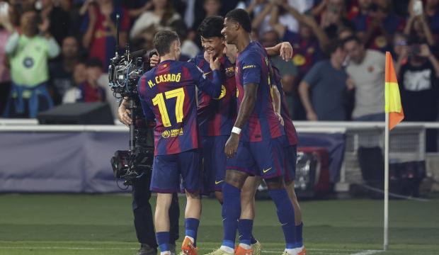 Barcelona, Yunan takımını 6 golle dağıttı