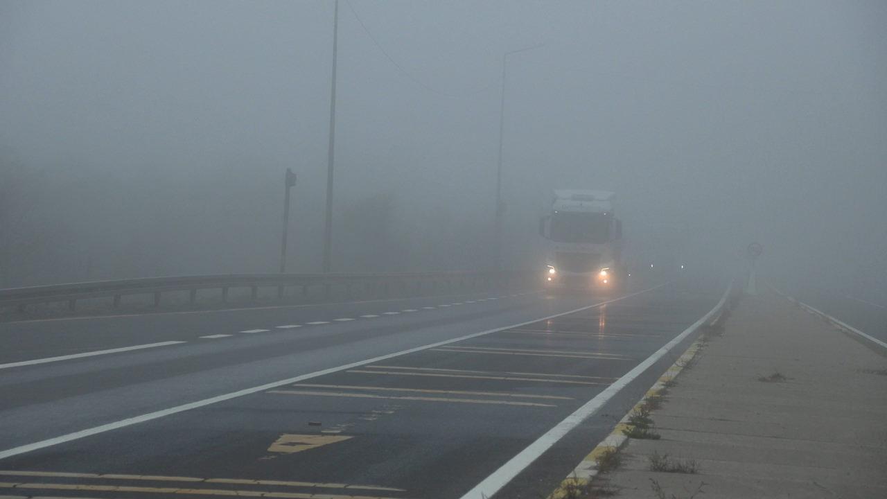 Bolu Dağı'nda sis