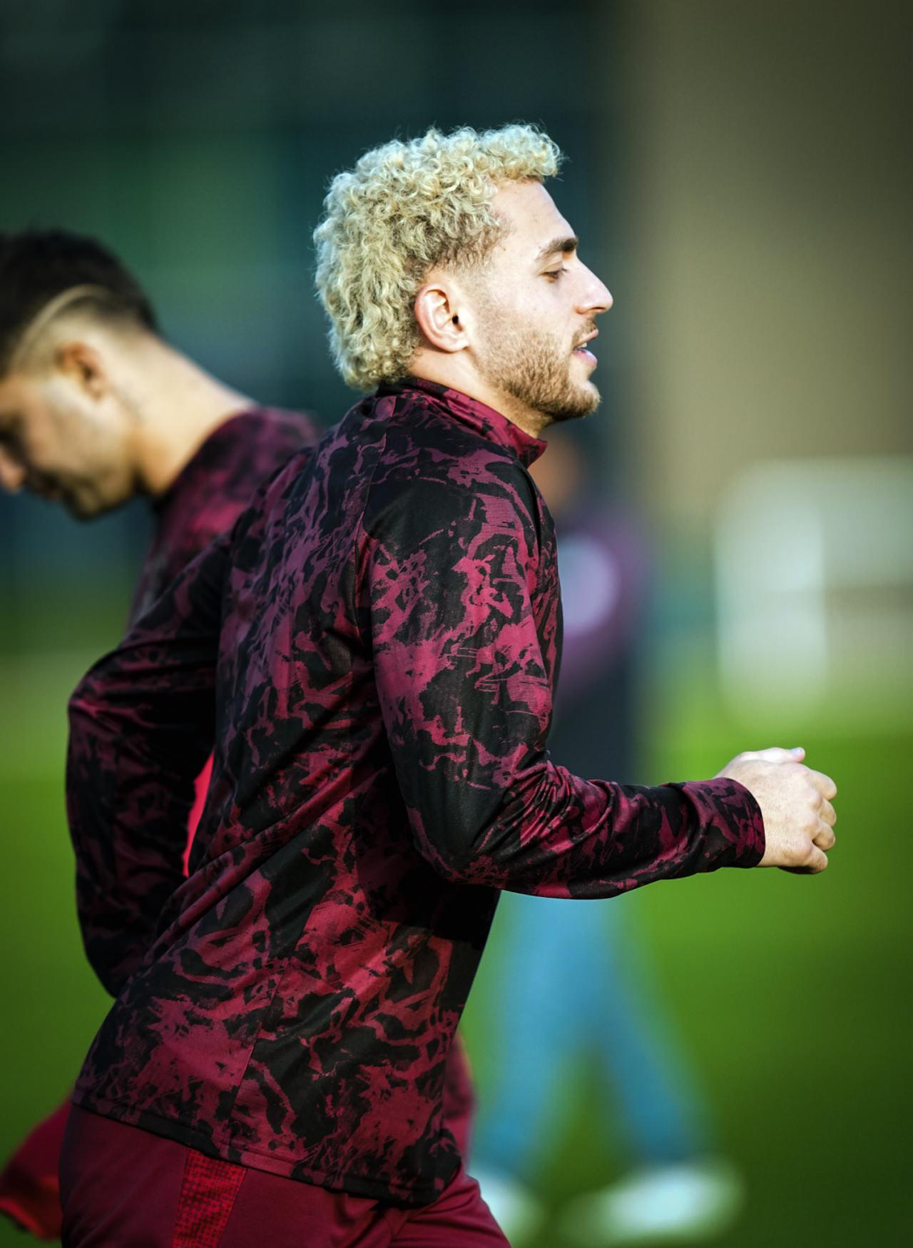 Barış Alper Yılmaz, Galatasaray antrenmanında, 21 Ekim 2025