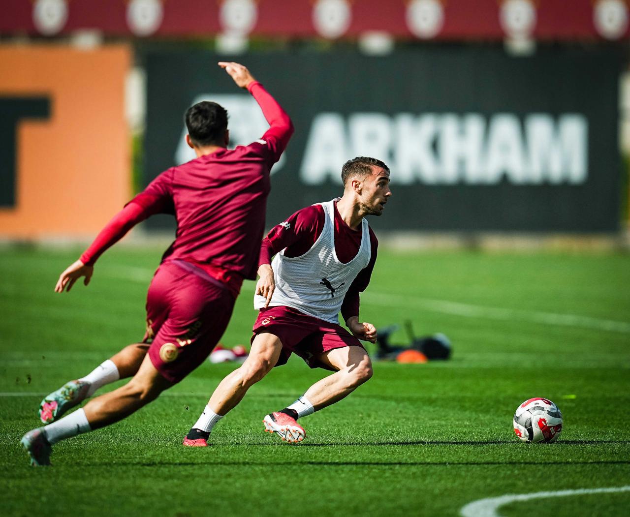 Galatasaray'ın antrenmanından bir kare, 24 Ekim 2025