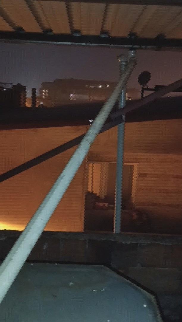 Hasan Akkaya tarafından yapılan yağmur suyu depolama sistemi. 