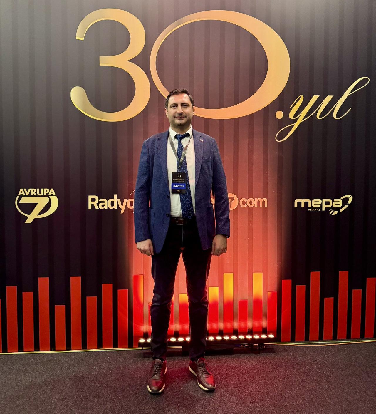 Ersin Şiyhan, Kanal7'nin 30. yıl kutlamalarında, 28 Şubat 2025
