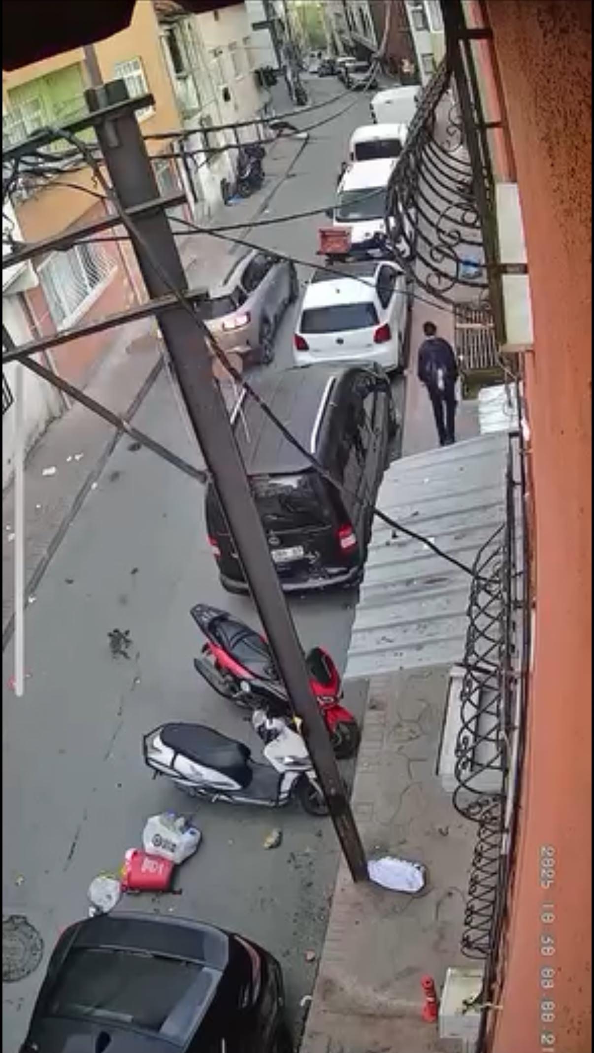 Olay yerinden görüntü