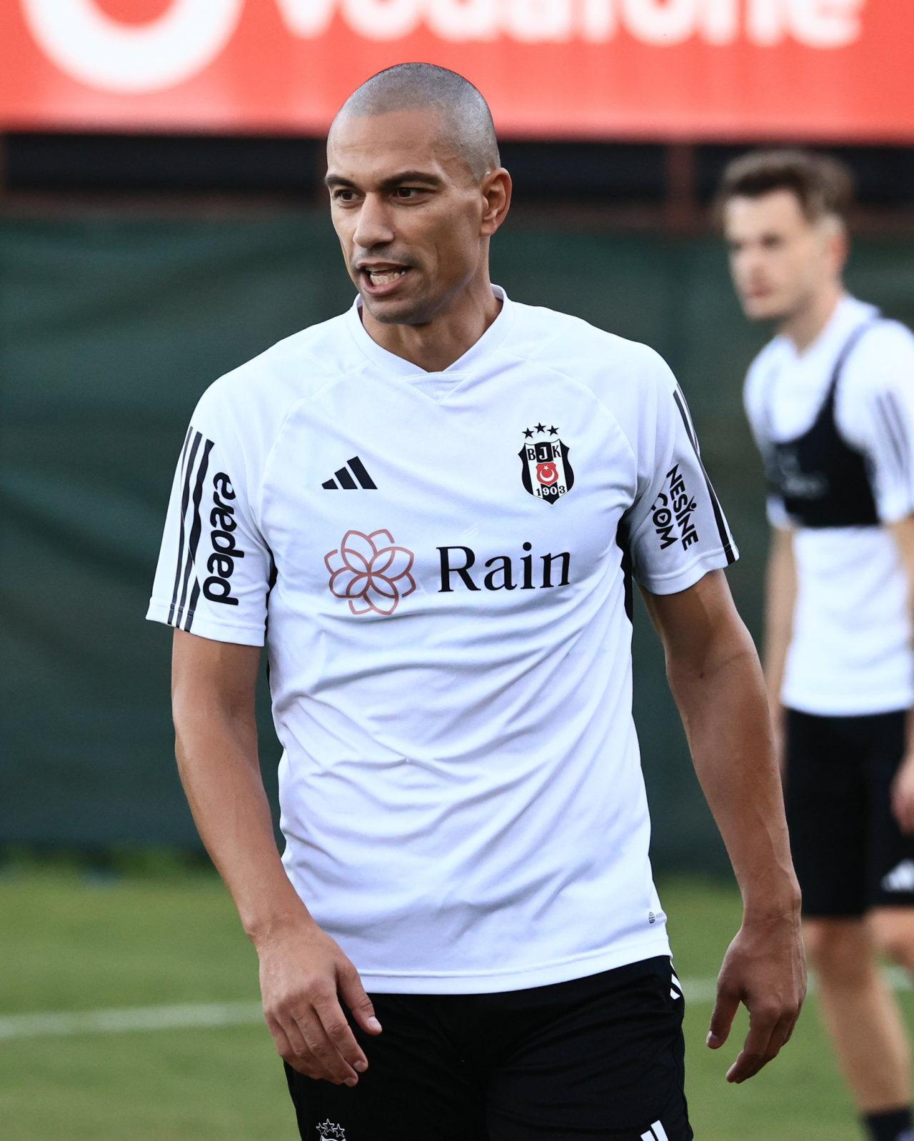 Gökhan İnler, Beşiktaş antrenmanında, 14 Eylül 2023