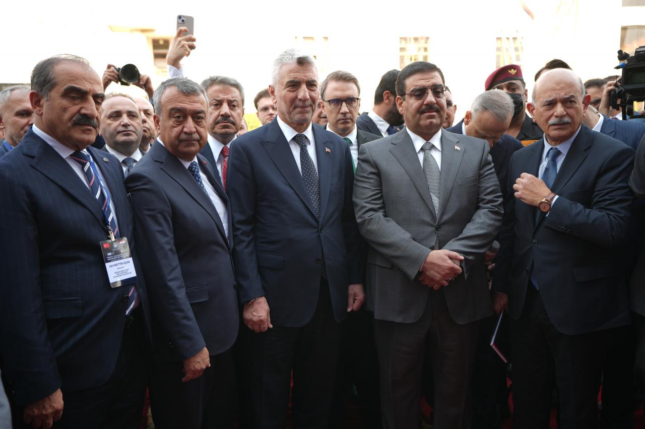 Irak Ticaret Bakanı Etir Davud Selman ve Ticaret Bakanı Ömer Bolat