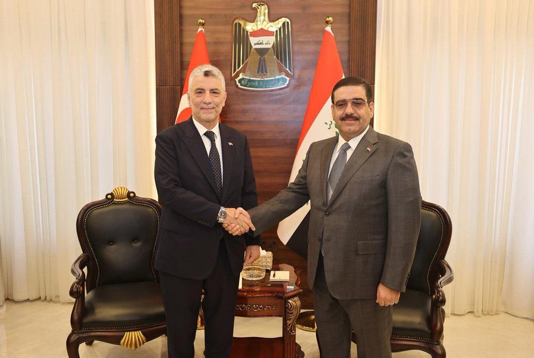 Irak Ticaret Bakanı Etir Davud Selman ve Ticaret Bakanı Ömer Bolat görüşmesi