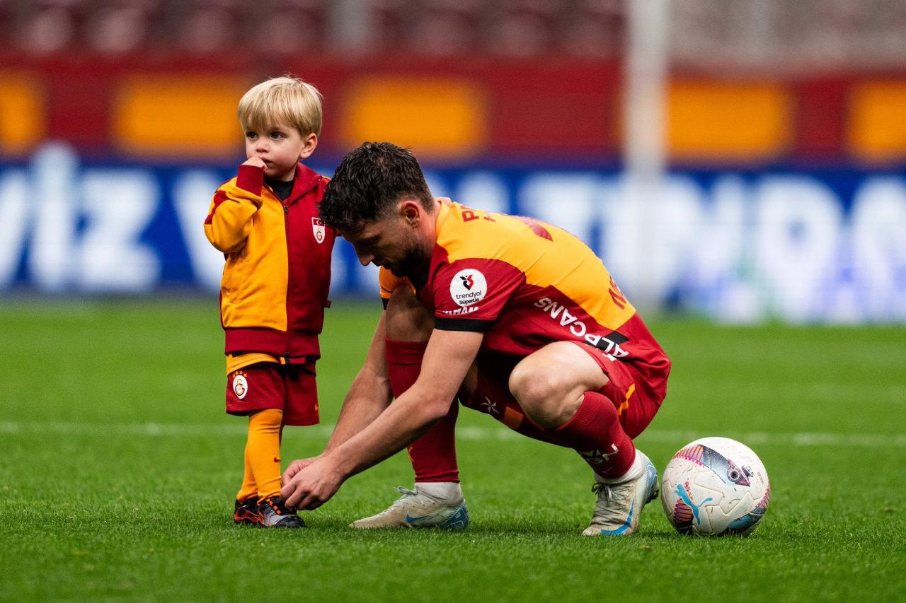 Dries Mertens ve oğlu Ciro Mertens