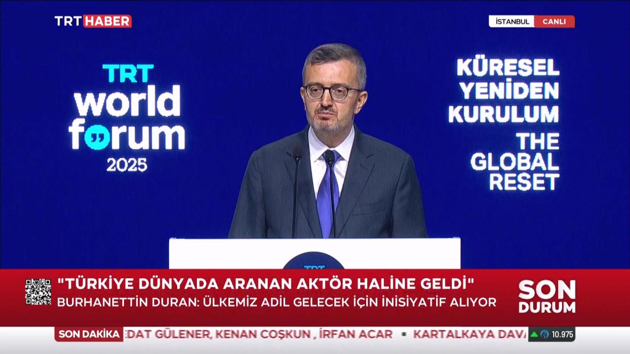 Cumhurbaşkanlığı İletişim Başkanı Burhanettin Duran