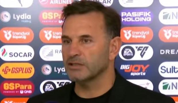 Okan Buruk'tan Beşiktaş'a başsağlığı mesajı!