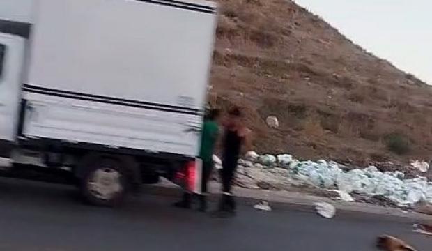 Skandal görüntünün adresi Mersin: Kilolarca yoğurdu böyle döktüler! 