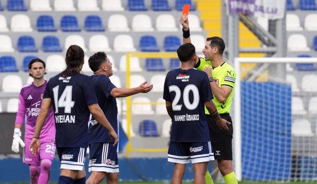 1. Lig ma&ccedil;ı nefesleri kesti! 9 kişiyle kazandılar