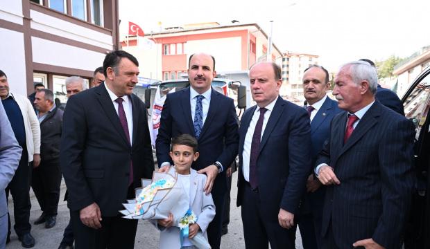 Başkan Altay Hadim'de yatırım incelemesi yararak ziyaretlerde bulundu