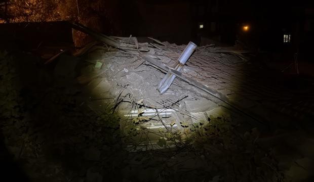 Çorum'da iki katlı metruk bina çöktü!