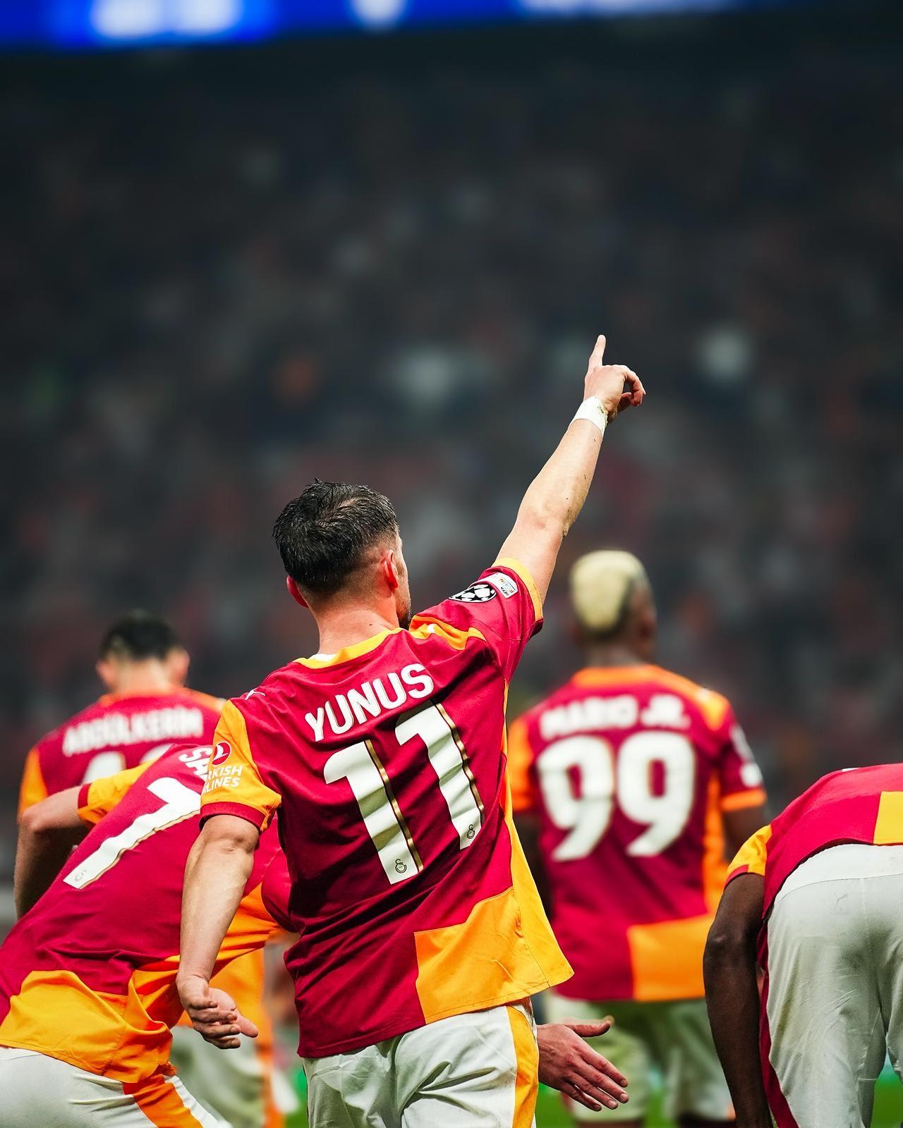 Galatasaray'ın milli futbolcusu Yunus Akgün