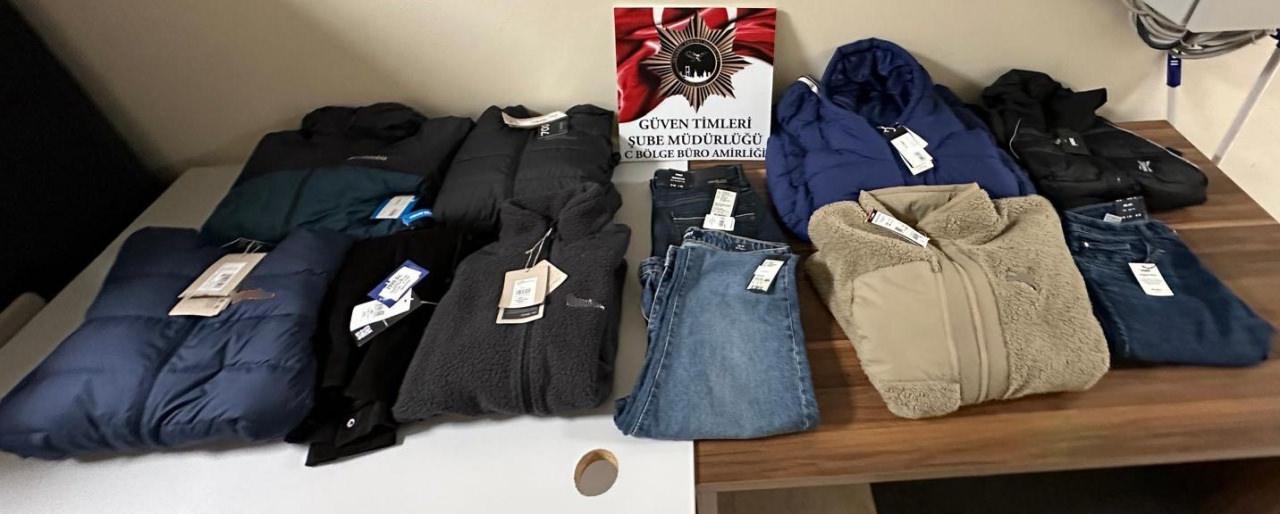 Çalınan kıyafetler