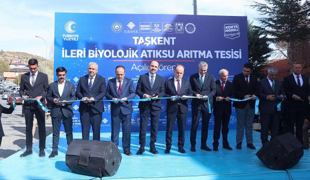  Konya'da "Biyolojik Atık Su Arıtma Tesisi" açılışı gerçekleştirildi 