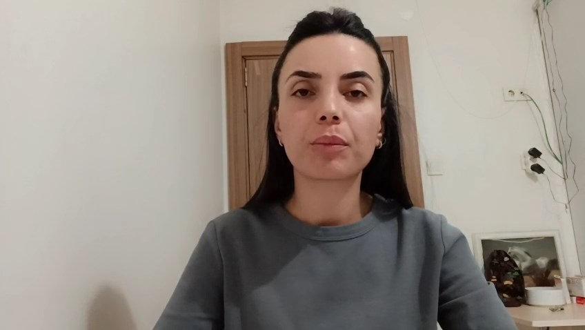 Ramazan Batur'un kızı Nurcan Batur.