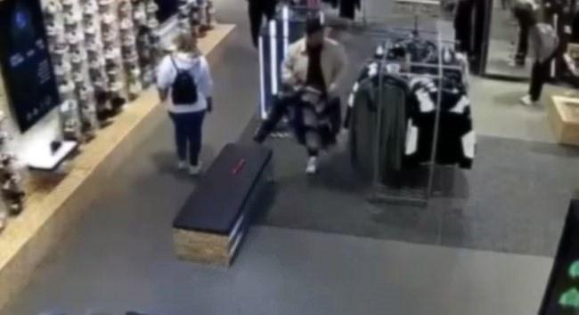 Şüphelilerin kameraya yansıyan görüntüleri