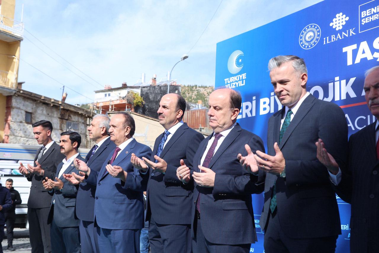 Taşkent İleri Biyolojik Atık Su Arıtma Tesisi'nin açılışı yapıldı.