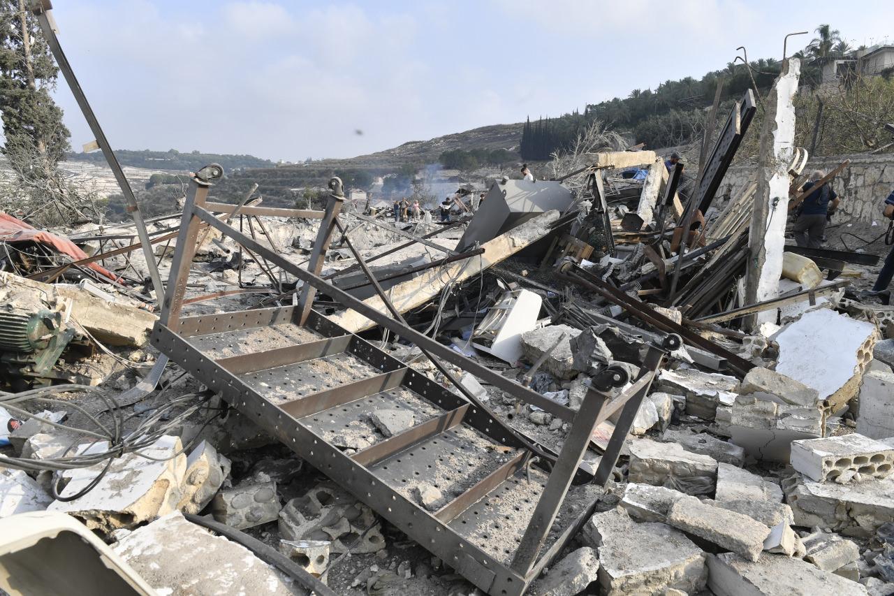 İsrail'in Lübnan'da gerçekleştirdiği yıkım