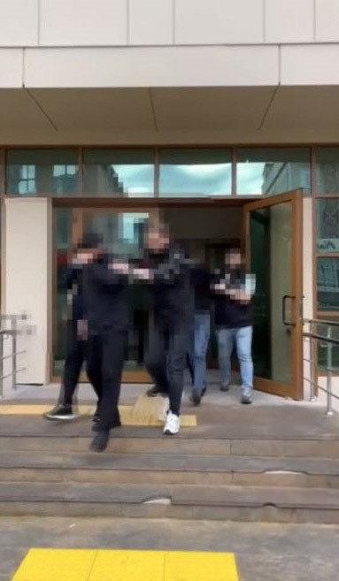 Şüpheliler yakalandı