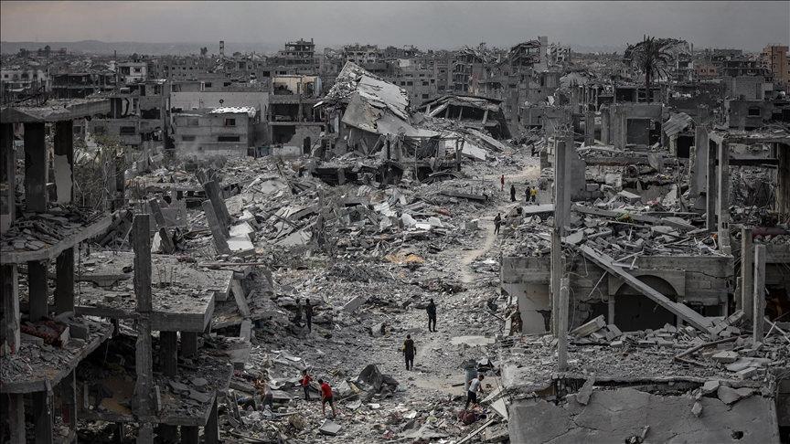 Gazze'de yıkım